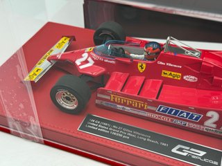 GPGV06 GP Replicas Ferrari 126CX Villeneuve Uni