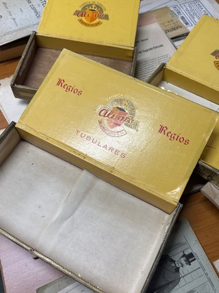 Lote 3 Cajas Antiguas Puros Alvaro Especiales