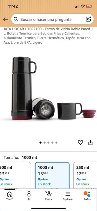 Termo Jata HOGAR HTER2100 1L