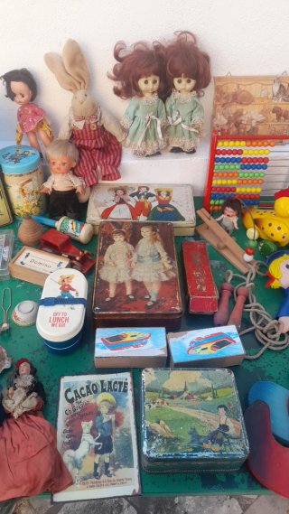 Lotto giocattoli vintage