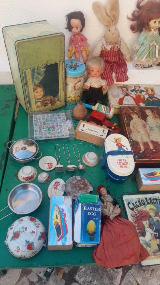 Lotto giocattoli vintage