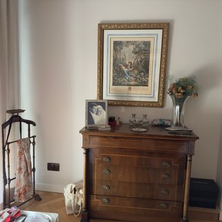 Dormitorio completo madera oscura