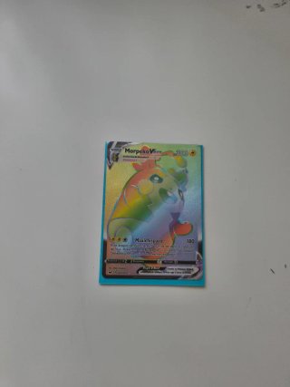 Carta Pokémon Morpeko VMAX Arcoíris 204/202