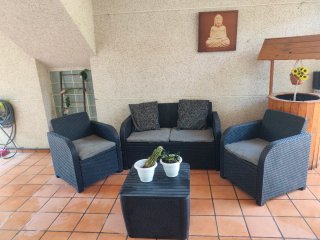 Conjunto de muebles de jardín