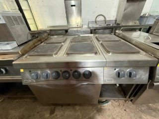 Cocina industrial Zanussi 6 fuegos