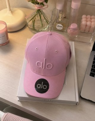 Cappello Alo Yoga Rosa Pastel - Nuova