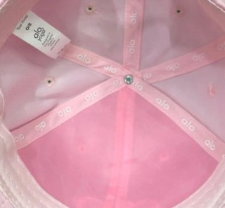 Cappello Alo Yoga Rosa Pastel - Nuova