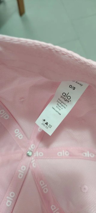 Cappello Alo Yoga Rosa Pastel - Nuova