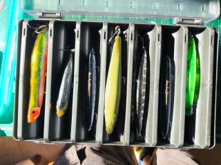 Pack señuelos pesca spinning