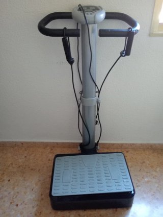 Plataforma vibratoria ejercicio