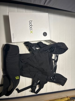 Mochila Portabebés BobaX Negra