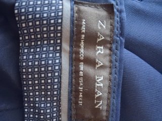 Abito Zara Uomo Blu