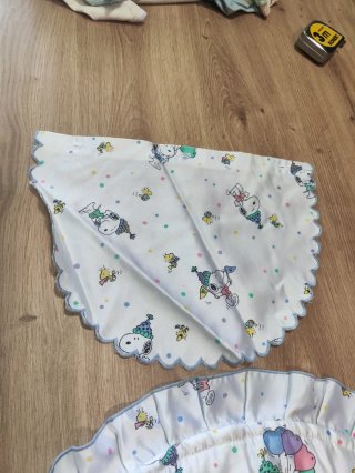 Saco Capazo Bebé Snoopy Vintage Peanuts