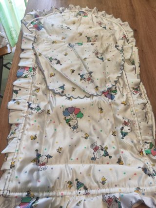 Saco Capazo Bebé Snoopy Vintage Peanuts