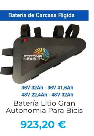 Ebike GT 26" con kit Eléctrico Fotona 1000W 48V