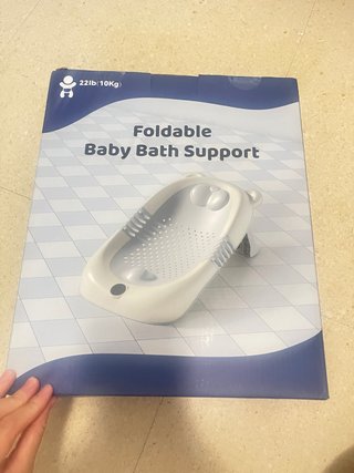 Bañera plegable para bebés con soporte regalo bebe