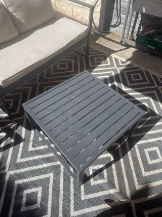 Conjunto Sofás Exterior Metal Beige