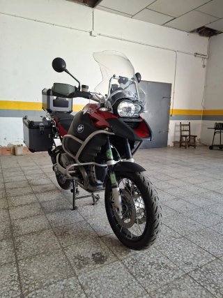 BMW R1200 Adventure Negra/Roja