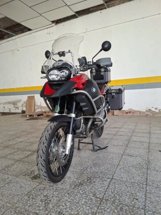 BMW R1200 Adventure Negra/Roja