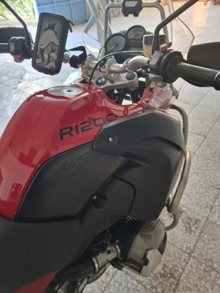 BMW R1200 Adventure Negra/Roja