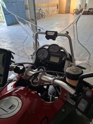 BMW R1200 Adventure Negra/Roja