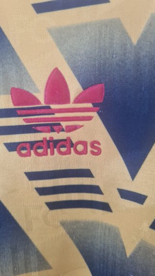 Camiseta Arsenal 1991 Adidas Bruised Banana Talla