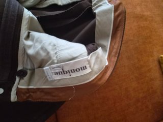 Pantaloni classici uomo marroni