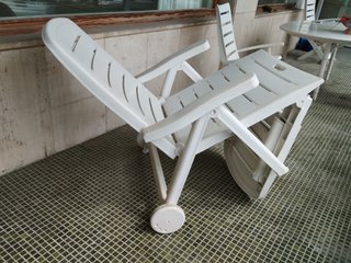 Muebles de jardín: Tumbona y Silla