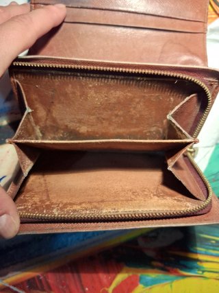 Portafoglio Louis Vuitton Monogram Dipinto