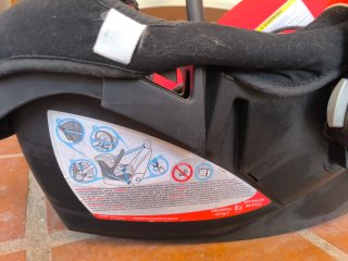 Silla de coche Ferrari Roja