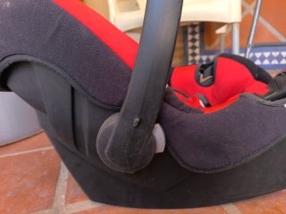Silla de coche Ferrari Roja