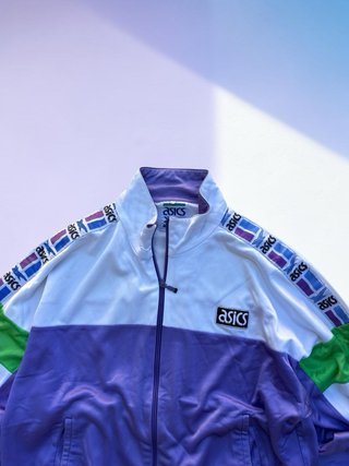 Giacca Tuta ASICS Vintage Anni 90 M