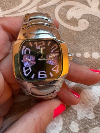 Reloj Lotus Morado y Plateado