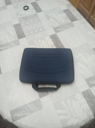 Funda portátil pequeña azul