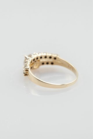 Anillo Oro 18k con Circonitas