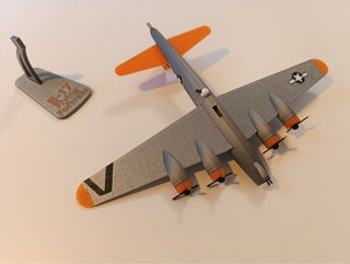Maqueta Avión B-17 Flying Fortress 2ª Guerra Mundi