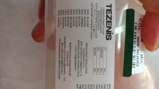 Coppe silicone Tezenis taglia M/L