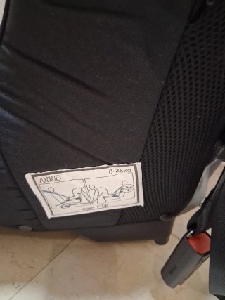 Silla coche AXXID MINIKID hasta 25kg Venta en mano