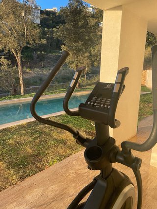 Bicicleta Elíptica Negra