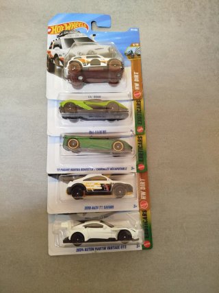 Lote 5 Coches Hot Wheels Exotics HW Dirt
