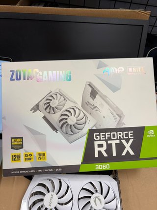 Tarjeta Gráfica Zotac RTX 3060 White