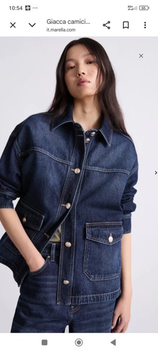 Giacca jeans donna Marella taglia 42