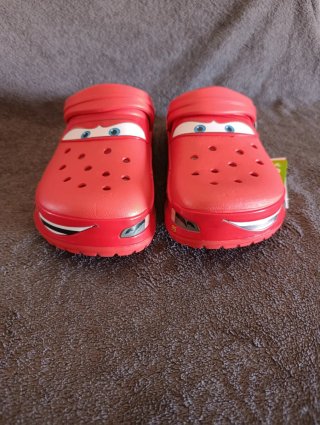 Zuecos Crocs Rayo McQueen Talla 45-46 Nuevos