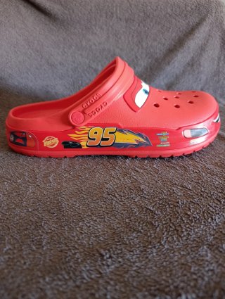Zuecos Crocs Rayo McQueen Talla 45-46 Nuevos