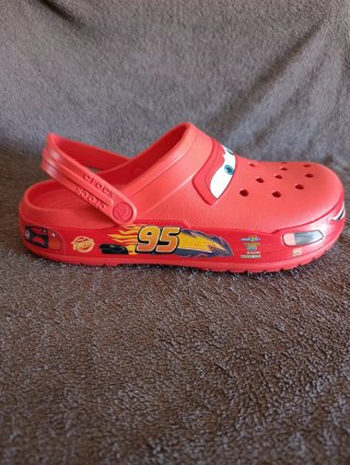Zuecos Crocs Rayo McQueen Talla 45-46 Nuevos