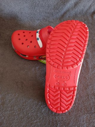 Zuecos Crocs Rayo McQueen Talla 45-46 Nuevos
