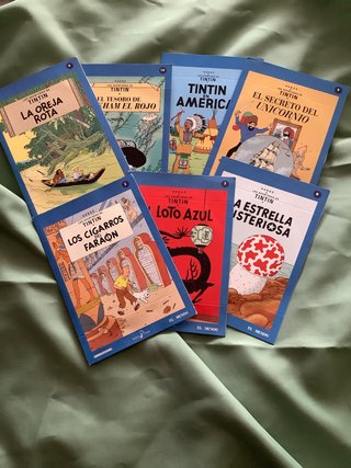 7 DVDs Las Aventuras de Tintín (Español)