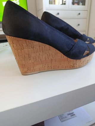 Sandalias Cuña Corcho T-41