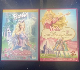 DVD Barbie: El lago de los cisnes y 3 Mosqueteras