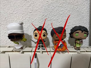 Funko Pop y figuras sin caja